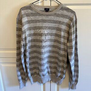JCREW - Stripped Grey Sweater